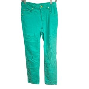 Alexander McQueen MCQ green jeans size 40